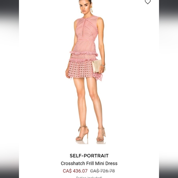 Self Portrait Pink Dress, US 8 - Picture 9 of 10